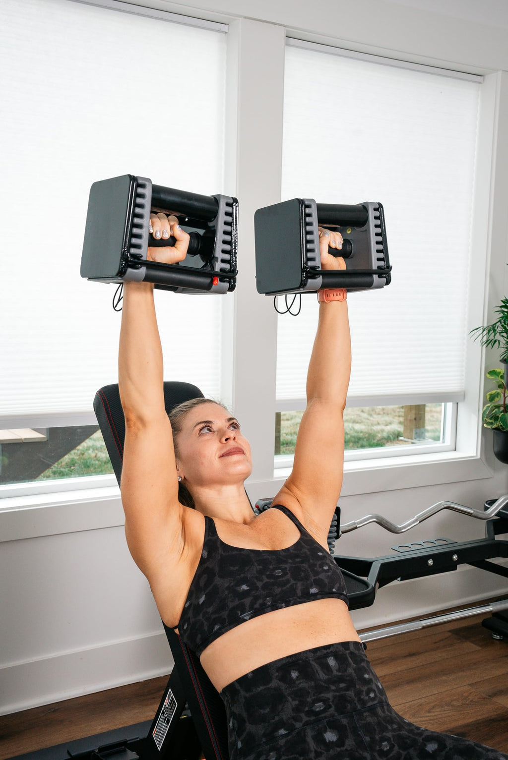 PowerBlock Elite EXP Adjustable Dumbbells 5-50 lbs - Compact Weight Set, Expandable to 90 lbs, Sold in Pairs